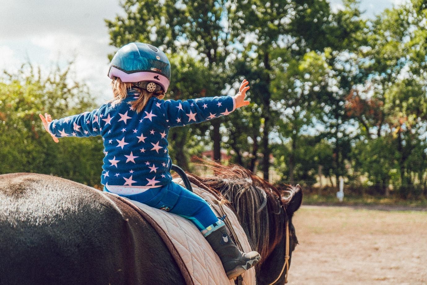 child and horse