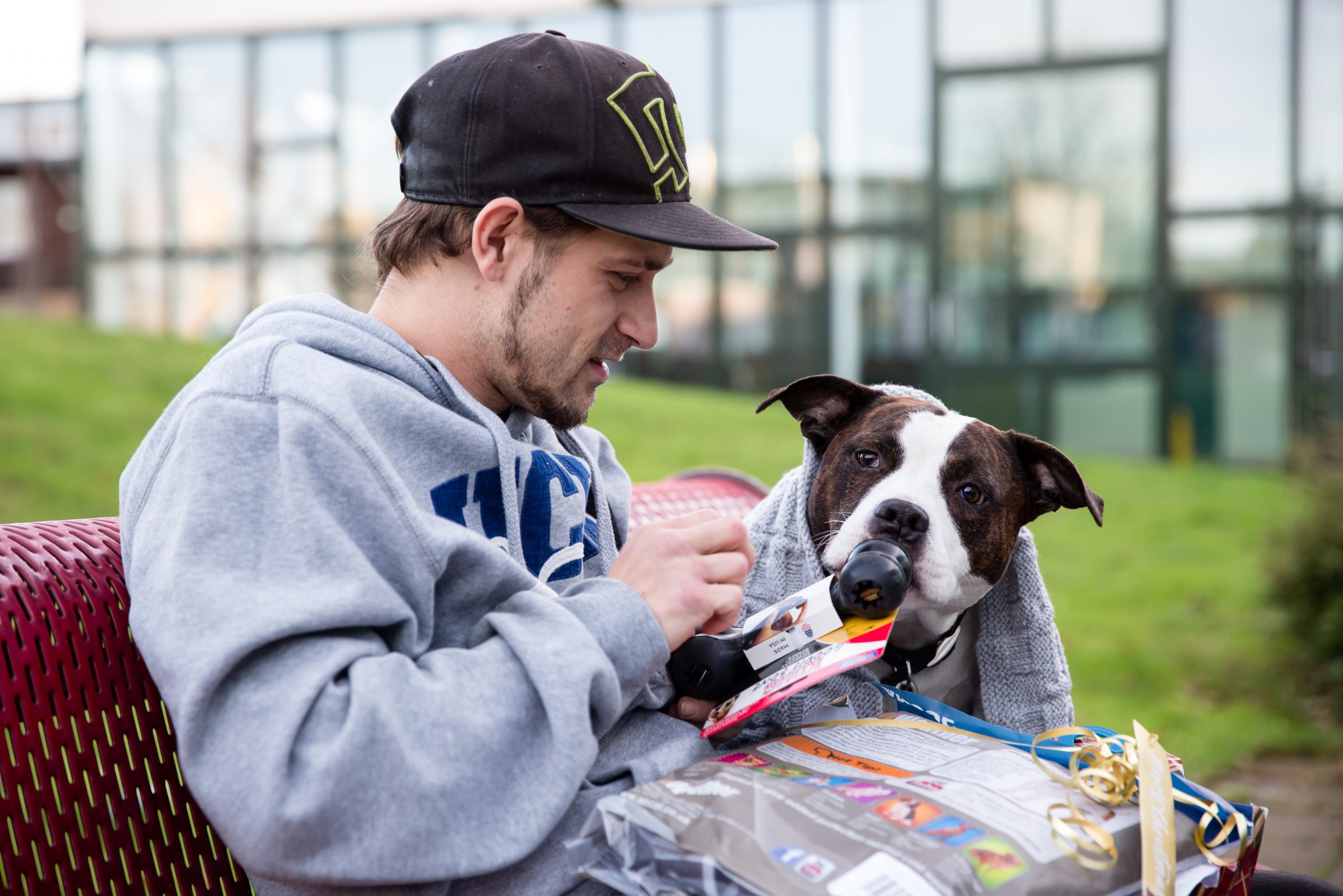 Dogs Trust Delivers Christmas Hope to People Experiencing