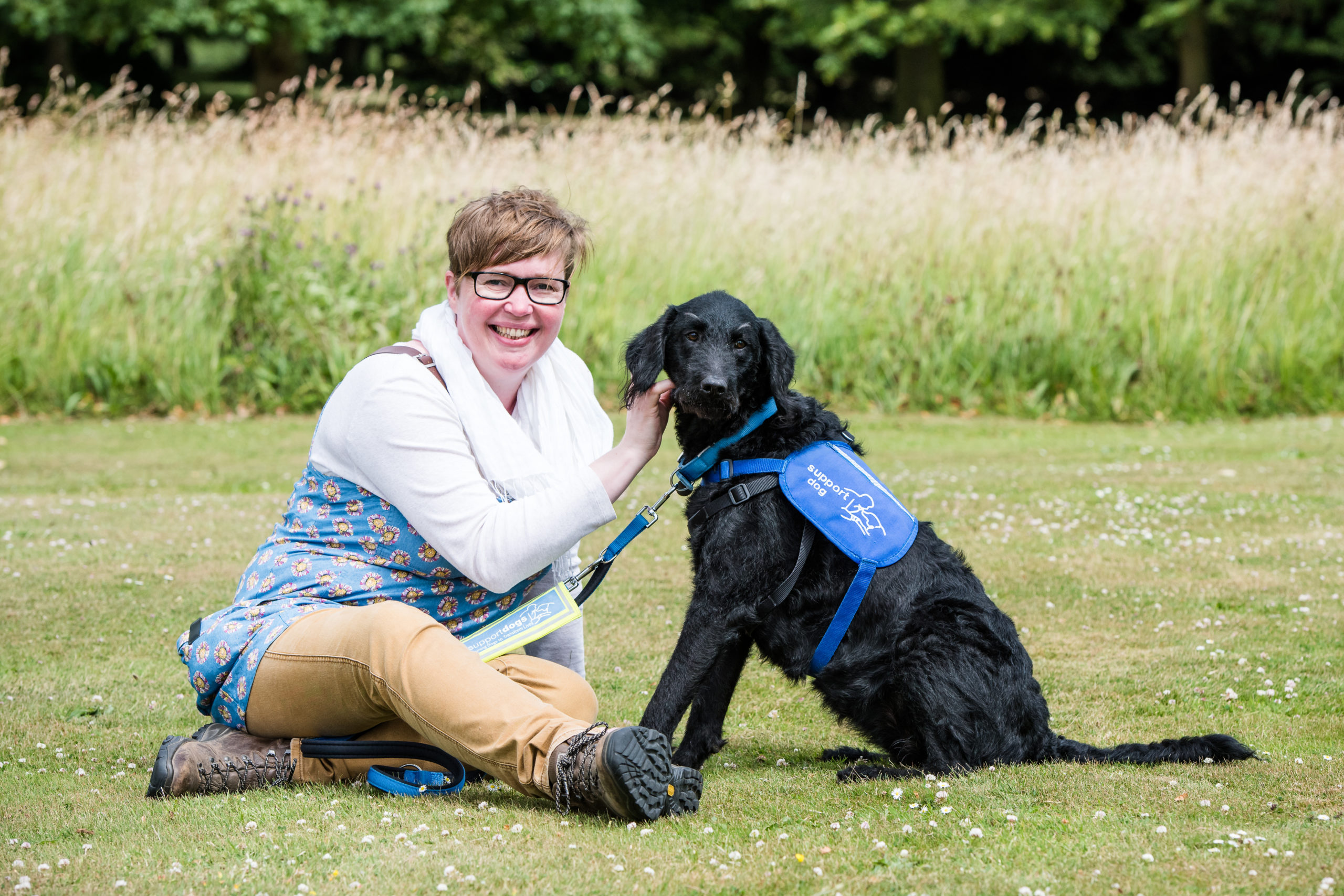 Meet Ruby, the Paw-some Assistance Dog Who Supports Her Owner with Arthritis